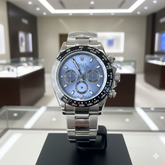 ROLX OYSTER METAL STRAP WATCH